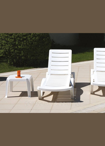 Шезлонг пластиковий AQUA,, Туреччина Siesta (334709169)