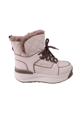 ботинки женские молочные натуральная кожа Lifexpert