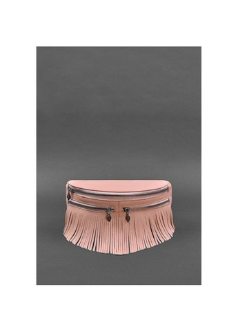 Поясная сумка женская кожаная через плечо Spirit розовая BlankNote (302008233)