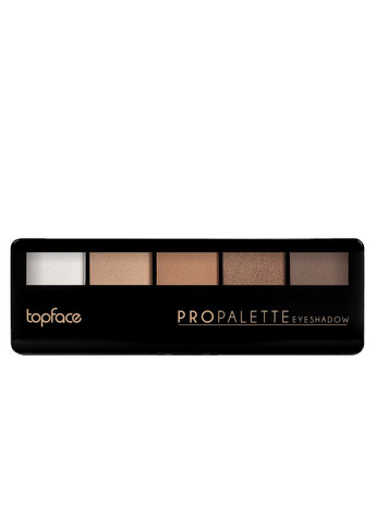 Палітра тіней для повік 5 кольорів Тopface Pro Palette, № 08 TopFace (326738455)