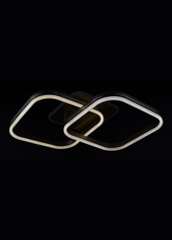 Люстра светодиодная потолочная LED светильник для квартиры на потолок лэд 26326 Золото 12х42х68 см. Sunnysky (364754676)