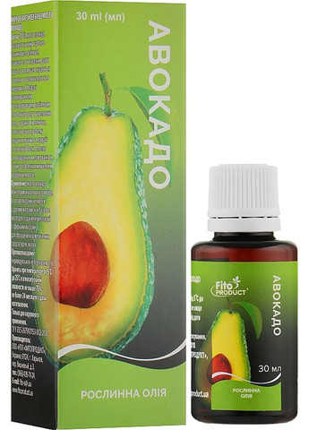 Растительное масло авокадо 30ml (990500-79796) Fito Product (368609095)