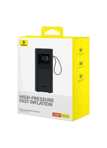 Автомобільний насос Black Baseus Super Mini Pro (340279826)