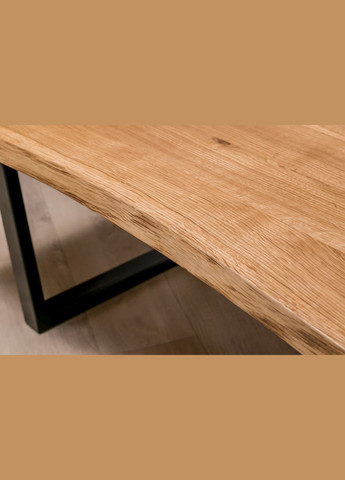 Кавовий стіл із живими краями M (дуб) Дубовий столик з вільним краєм EcoWalnut (294613525)