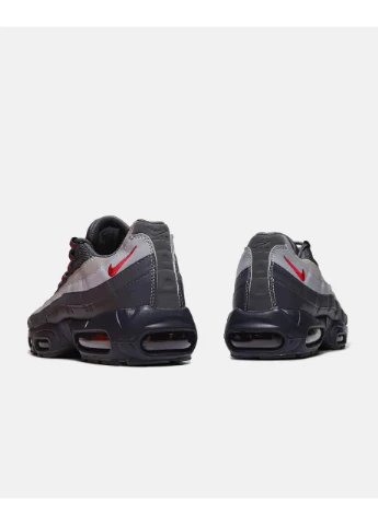 Червоні кросівки чоловічі nike air max 95 essential solar red/gun smoke найк аір макс 95 червоні демісезон No Brand