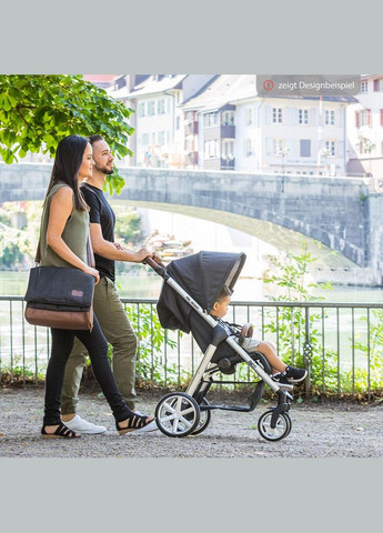 Коляска прогулянкова Mint, Graphite Grey, колір світло-сірий (51409/701) ABC design (307836183)
