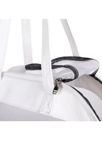 Сумка переноска для животных кошек собак с вентиляцией длинными ручками полупрозрачными стенками 43x23x28 см (477692-Prob) Белая Unbranded (299049800)
