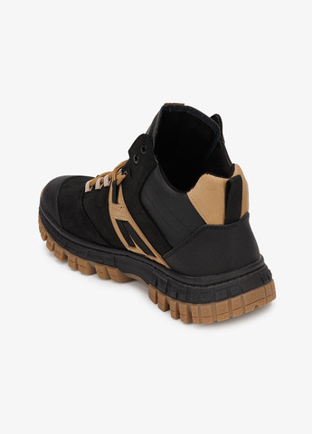 Цветные зимние ботинки мужские 24-174 черно-коричневый (2000990784957w) shop (2000990784957) Stepln