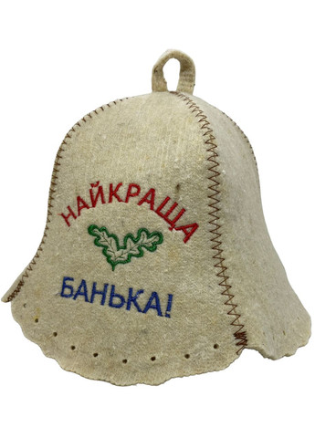 Шапка для бани и сауны из шерсти Лучшая банька No Brand (371276191)