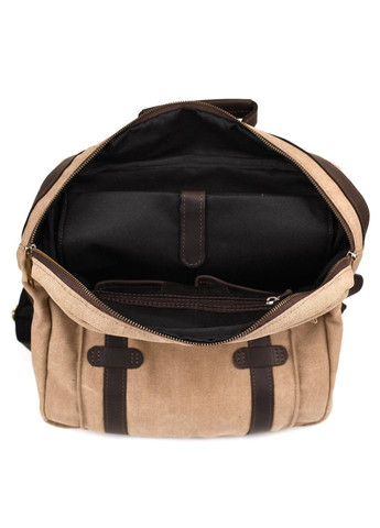 Рюкзак мужской для ноутбука из кожи и канвас RCS-3420-3md TARWA (306373261)