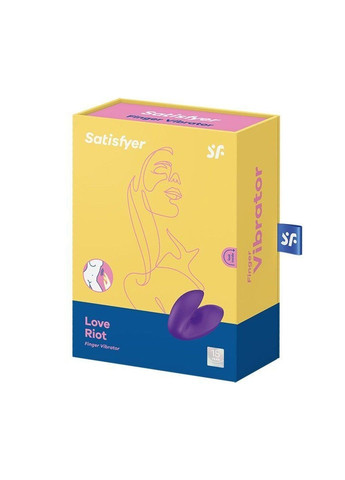 Вібратор на палець Love Riot Purple Satisfyer (316253870)