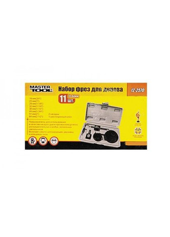Набір фрез для дерева GM (19-64 мм 11 шт, (12-2570) Mastertool (322705980)