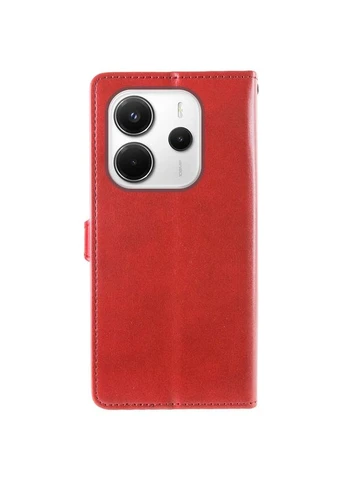 Чехол-книжка для Xiaomi Redmi Note 14 4G Gallant (PU) красный искусственная кожа с функцией подставки No Brand Gallant (PU) (402069182)