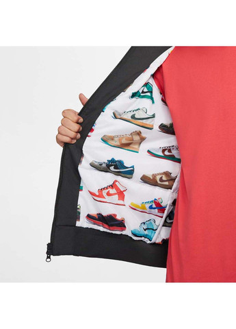 Черная демисезонная куртка мужская Nike