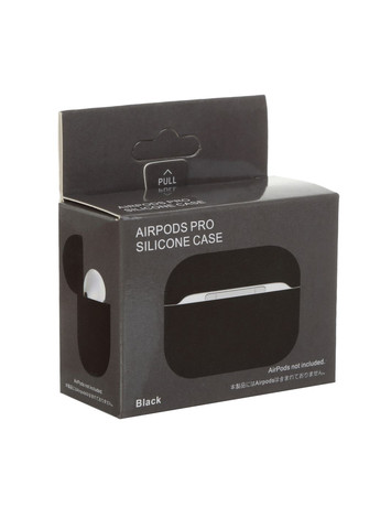 Чехол Ultrathin Silicone Case для Apple AirPods Pro Black (ARM55920) ArmorStandart (280439318)