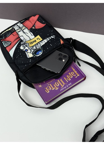 Сумка через плечо молодежная для ребят с космонавтом No Brand (350613682)