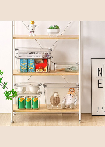 Ящик із кришкою MY HOME Прозорий L (FH-35 L T) МВМ (365280847)