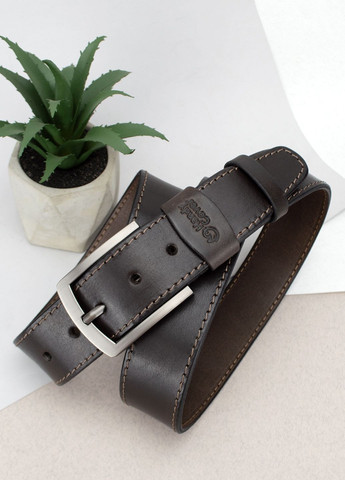 Подарунковий набір для чоловіка в коробці №42 (коричневий) ремінь, портмоне, обкладинка ID паспорт HandyCover (302211523)