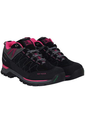 Кросівки Hot Rock Low Ladies Walking Shoes Black/Pink 7 (40) Karrimor чорні (366439527)