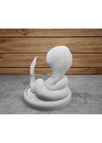 Змея Кобра фигурка на подставке. Символ 2025 года ЗаСвіт (369718285)