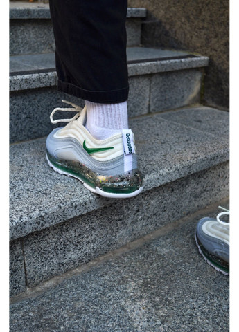 Черные демисезонные кроссовки мужские nike 97 terrascape white black найк аир макс 97 No Brand