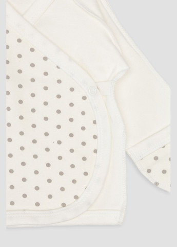 Молочний демісезонний костюм яслі для дівчинки колір молочний цб-00260179 Бома