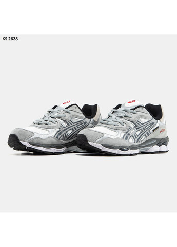 Сірі Осінні кросівки чоловічі asics gel-nyc gore-tex gray асікс гель нюк No Brand