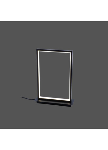 Настольная лампа светодиодная акриловая 22801TL BK черная Valeso (336937497)