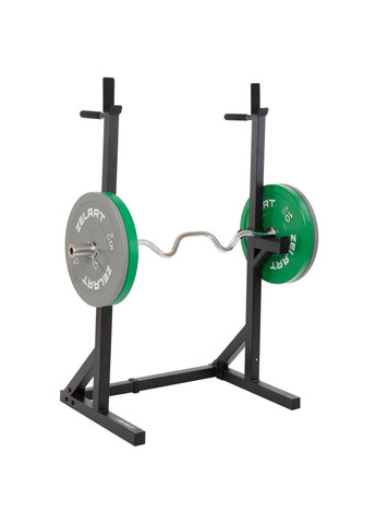 Стійка універсальна під штангу для жиму та присідань із підстраховкою регульована TA-9599 розмір 100x60x130см чорний Zelart (366959020)