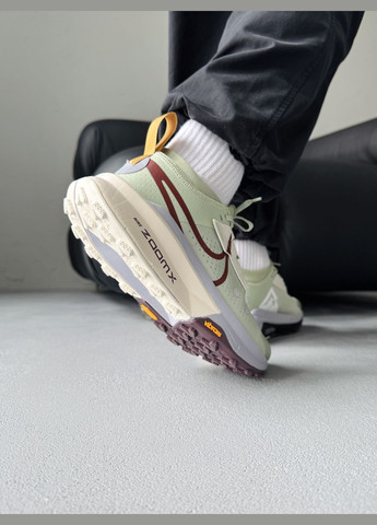 Мятные демисезонные кроссовки мужские nike zegama trail 2 zoomx mint | найк зегама треил 2 мятные No Brand
