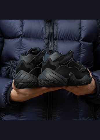 Чорні Зимовий кросівки зимові чоловічі adidas yeezy boost 500 winter termo black | адідас ізі буст 500 чорні термо No Brand