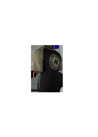 Комбінована футболка texas чорно-хакі, (06369132) Gorilla Wear