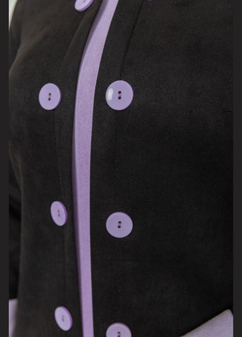 Черное платье классическое, цвет черный, 183r702 Van Gils однотонное