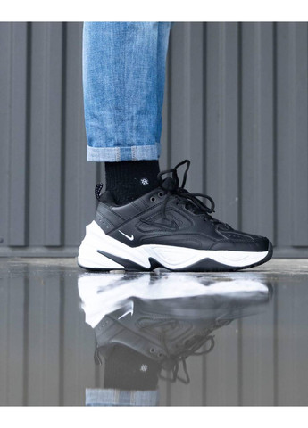 Чорні літні кросівки nike v2k runtekk pi/ silver найк в2к рантек сірі No Brand