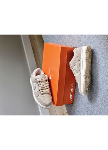 Кроссовки женские Nike SB Dunk Low sand drift beige | Найк данк низкие бежевые No Brand бежевые демисезоны (364201084)