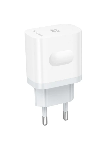 Мережевий зарядний пристрій BA99A Breeze single port PD20W charger White Borofone (377535730)
