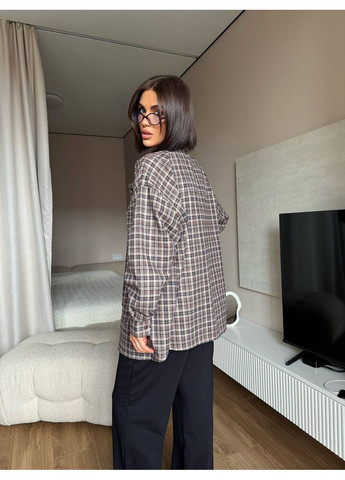 Жіночий костюм-двійка (сорочка вільного крою + штани палацо) Україна (360729376)