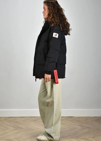 Чорний зимній Пуховик AFTER LABEL