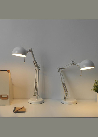 Настільна лампа ІКЕА FORSA Білий (30439117) IKEA (267898013)