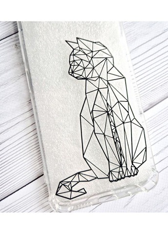 Чохол з потовщеними кутами на Samsung Galaxy S22 Котик (принт 124) Creative (360667416)