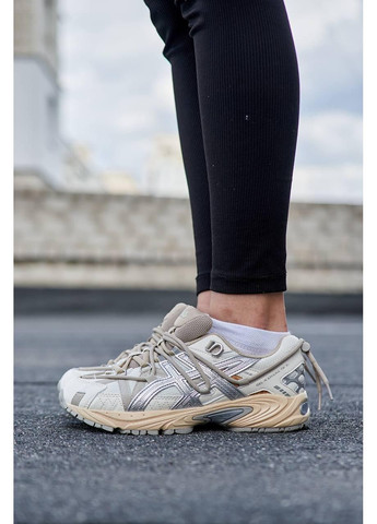 Бежевые демисезонные кроссовки мужские asics gel kahana tr v2 cream pure silver асикс гель кахано 8 No Brand