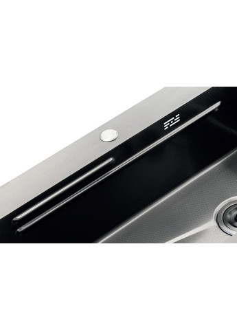 Мийка Zerix ZH6845-SET-05 NANO-SILVER з нержавіючої сталі (3.0/0.8), комплект ZM5580 No Brand (370286123)