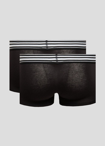 Комплект черных хлопковых трусов (2 шт) Dirk Bikkembergs (297675694)