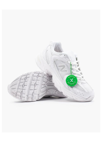 Кроссовки женские New Balance Triple White nbl-0015 No Brand 530 белые демисезоны (293142423)