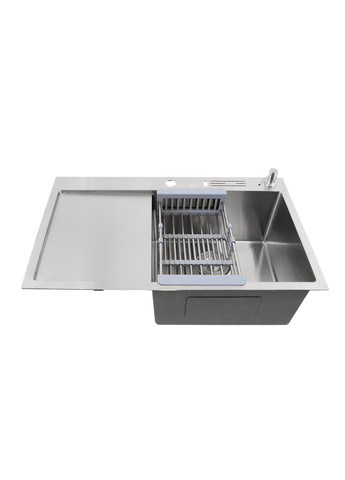 Кухонная мойка из нержавеющей стали с левым крылом накладная NS-7848(L) Nett NS-7848(L) (352730040)
