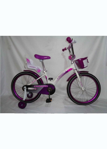 Детский велосипед KIDS BIKE Фиолетовый, 14 Crosser (267810096)