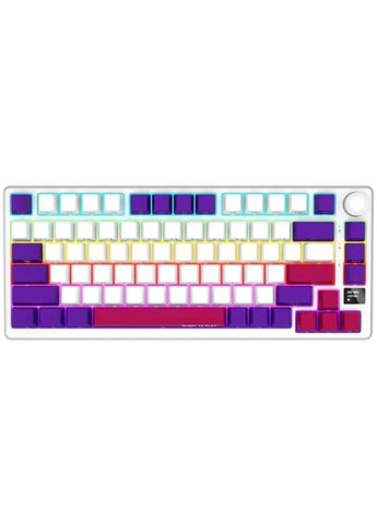 Клавіатура (LRG-KBP7075W-WH-US) LORGAR KBP7075W Pro RGB Wireless/Bluetooth/USB UA White (356149638)