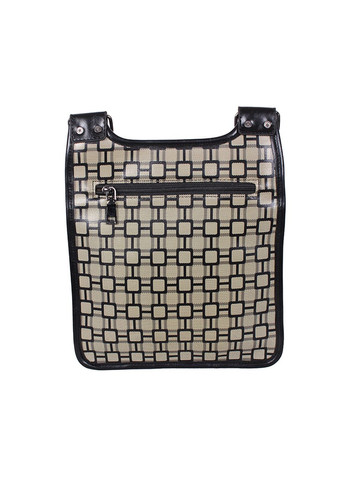 Мужская сумка из кожзама 303819 бежевая No Brand (370848365)