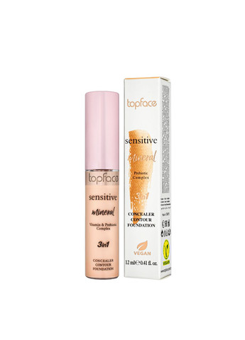 Консиллер для лица Sensitive Mineral 3in1 PT471 №05 Medium Beige Бежевый TopFace (330128354)
