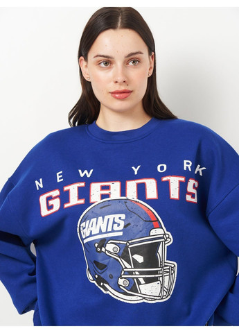 Синій світшот на флісі Primark логотип (362252080)